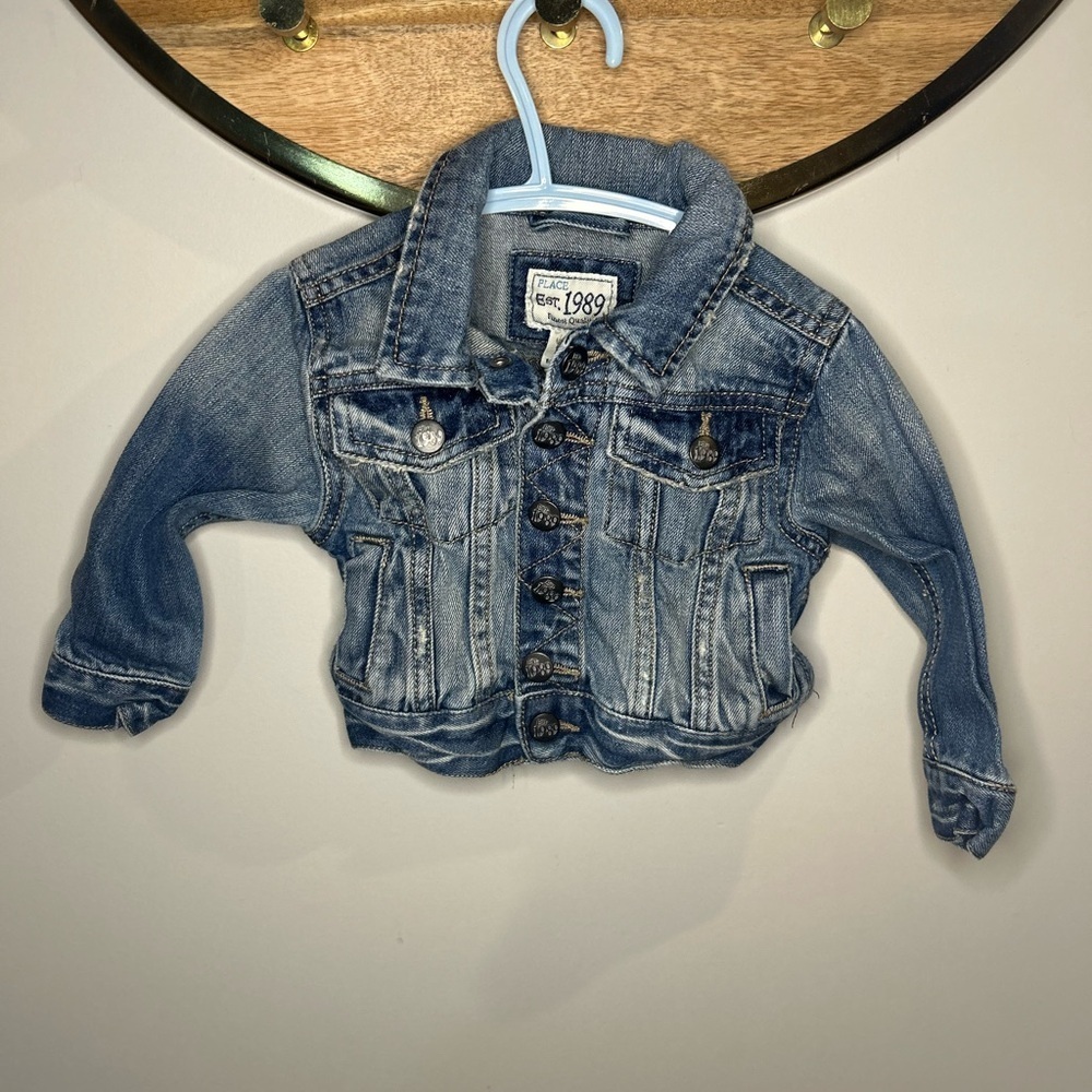5 for $30 The Children’s Place Blue Denim Kids Jacket